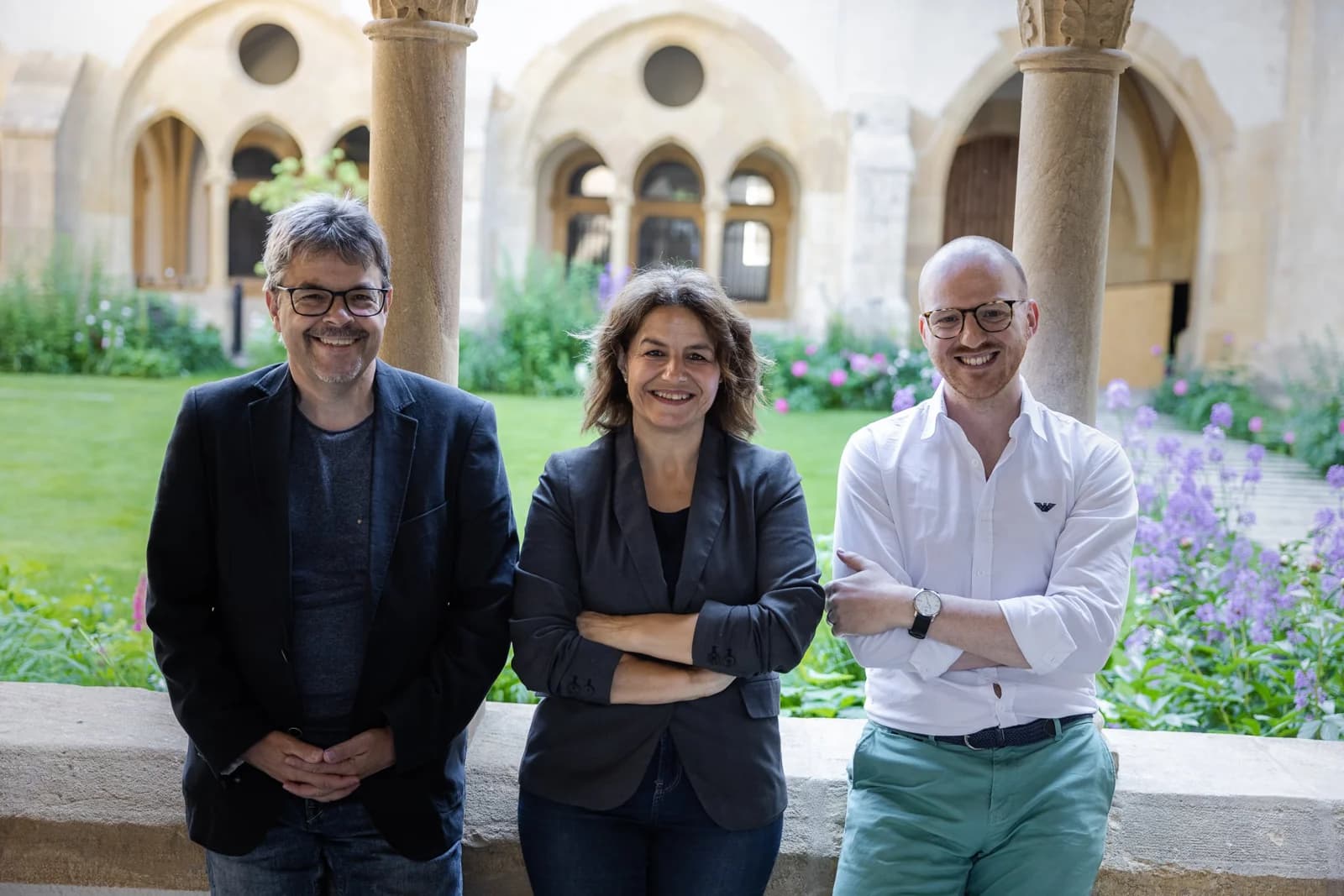 Olivier Favre, Sabrine Favre et Cyril Weiner réunis