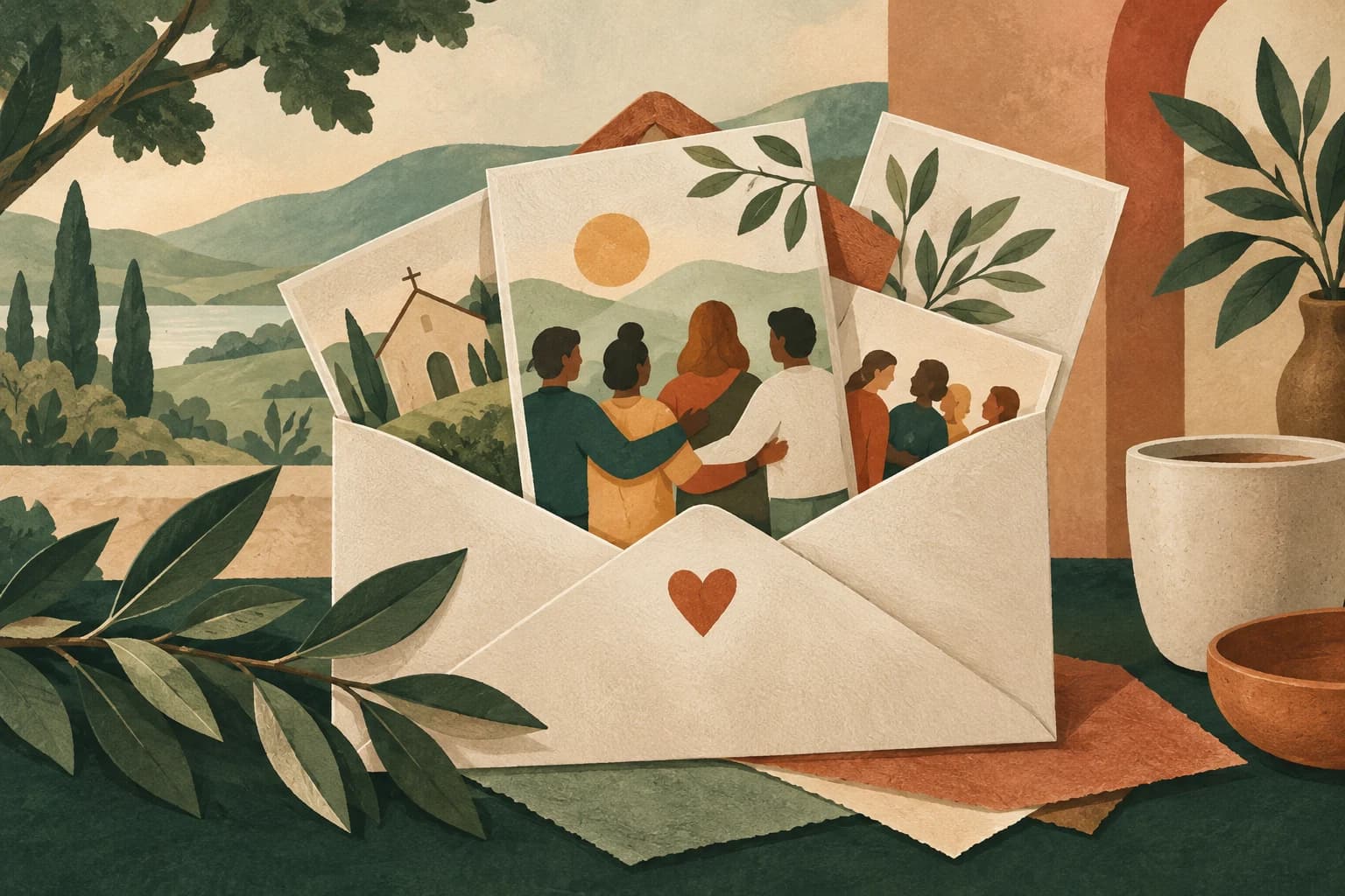 Les lettres et nouvelles de la communauté