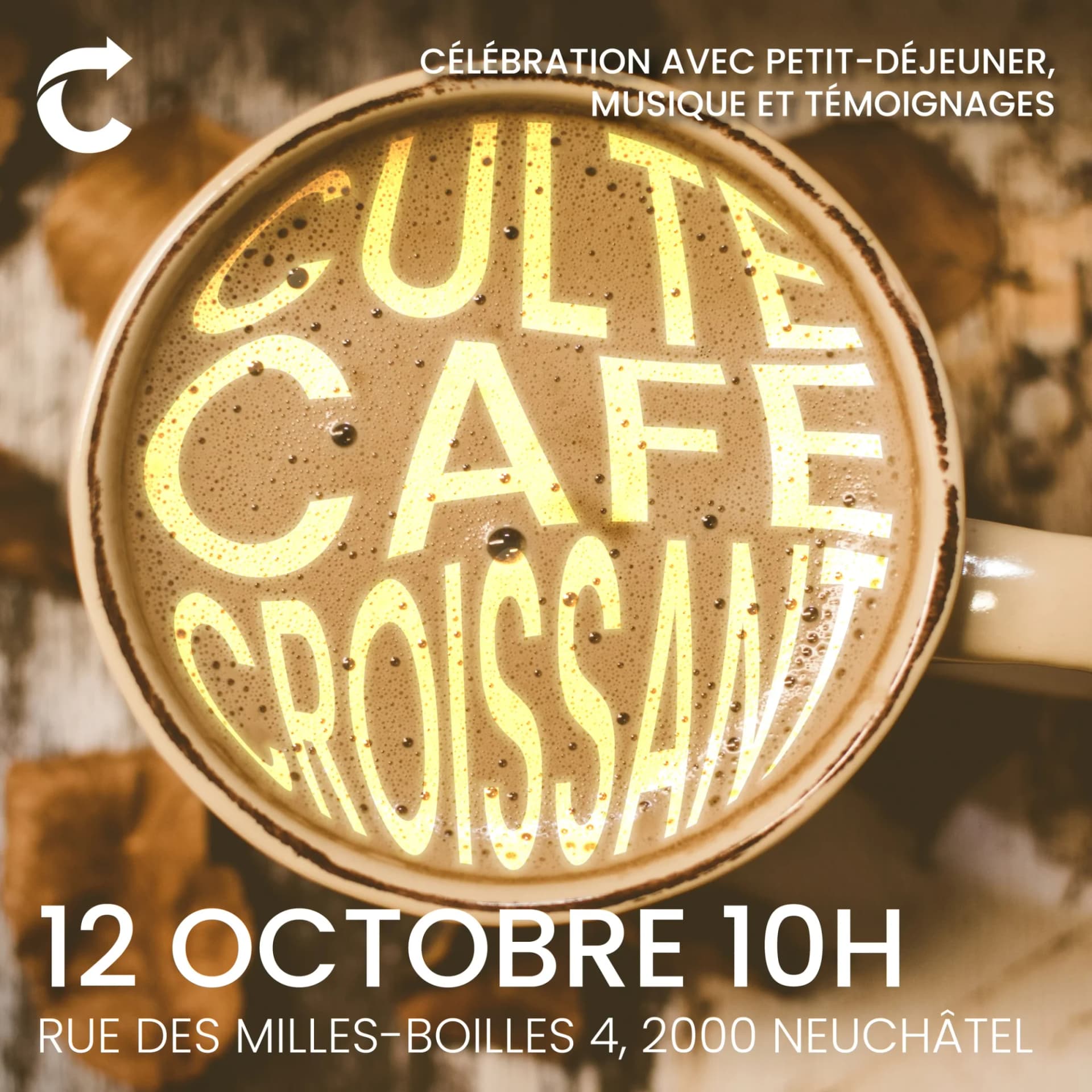 Visuel de Culte à 10h