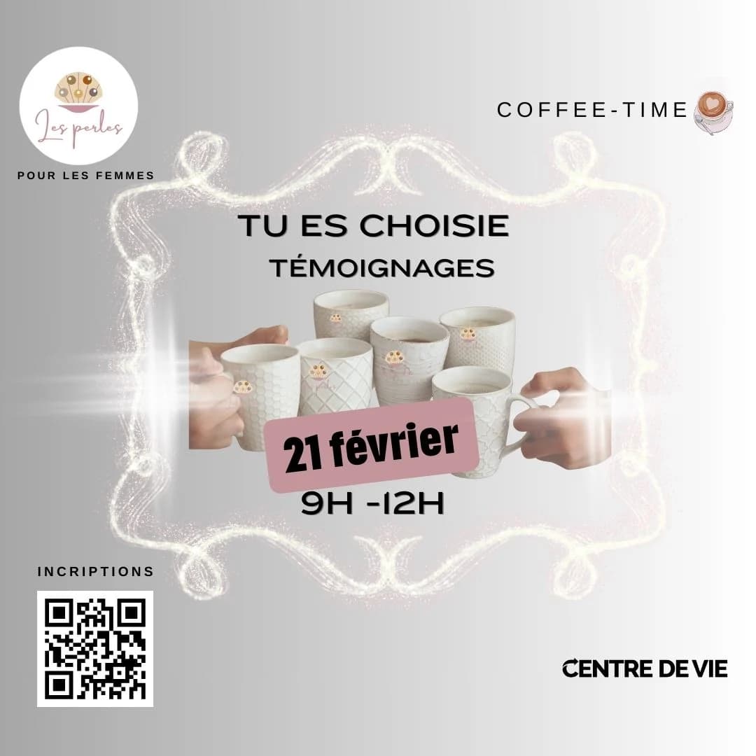Visuel de Coffee time avec Les Perles