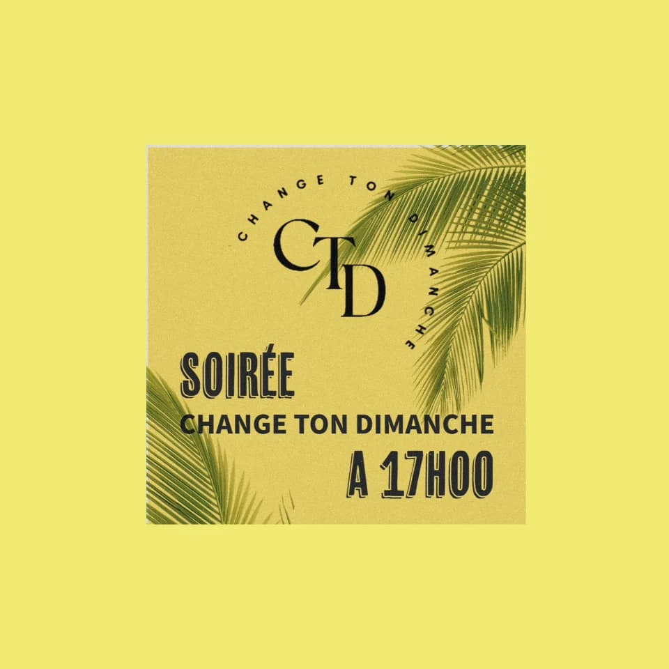 Visuel de Change ton dimanche