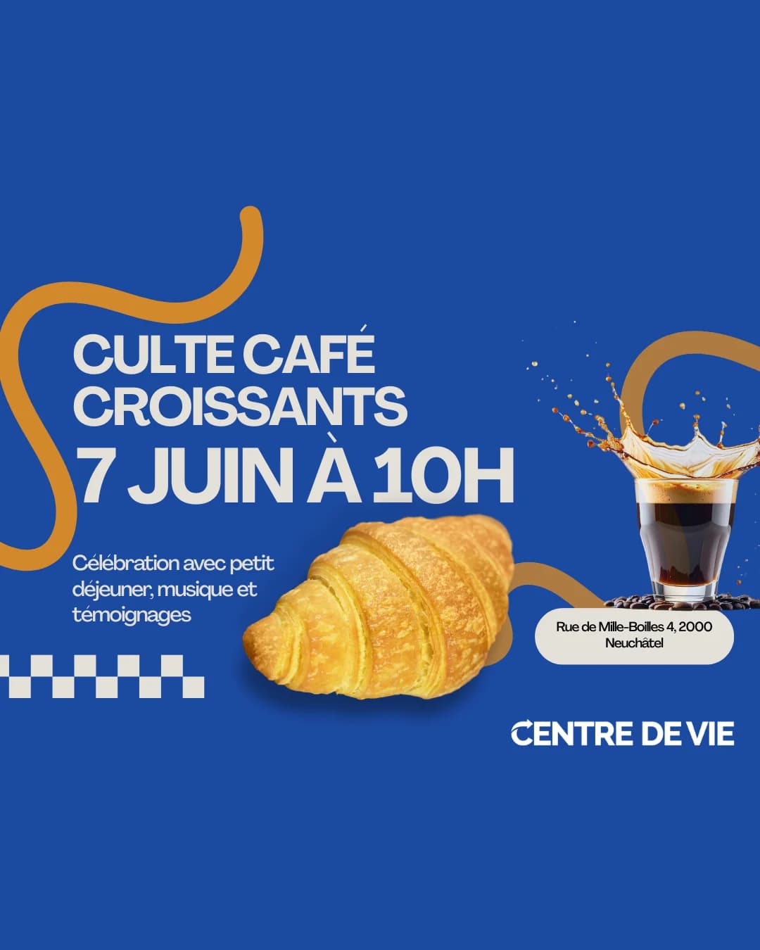 Visuel de Culte à 10h